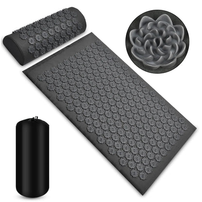 Nirva Mat Set - Acupressure Set for Home Therapy
