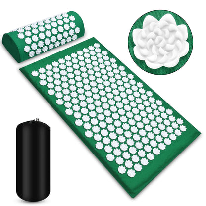 Nirva Mat Set - Acupressure Set for Home Therapy