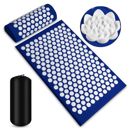 Nirva Mat Set - Acupressure Set for Home Therapy